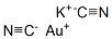 Hydrogen tetracPotassium dicyanoaurate(I)