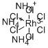 Ammonium hexachlororhodate(III) hydrate