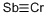 Chromium(III) antimonide