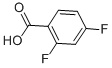 2,4-Difluorobenzoic acid
